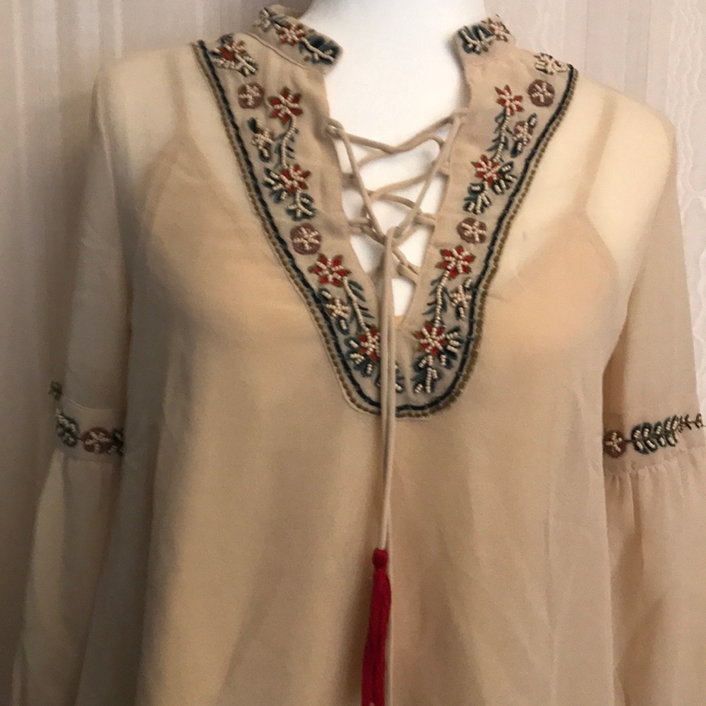RAGA Boho The Maren Blouse and tank- SMALL